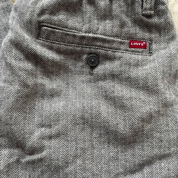 Levi’s Men’s XX Chino EZ-Waist Taper Pants – Herringbone – Size M - Picture 8 of 8